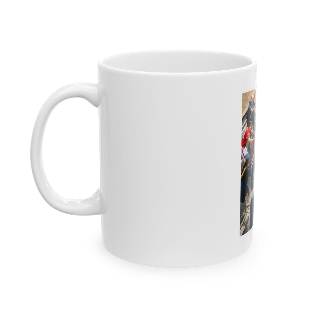 Become Who You Want to Be Ceramic Mug — Motivational Photo Mug