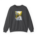 Crewneck Sweatshirt — "Don't Go With The Flow, Choose Your Own Path" Motivational River Design
