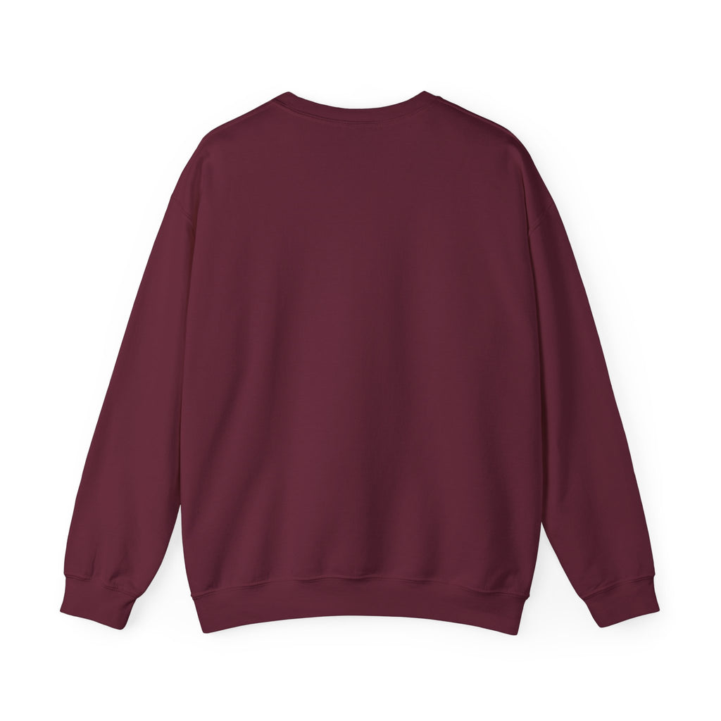 Crewneck Sweatshirt — "Don't Go With The Flow, Choose Your Own Path" Motivational River Design