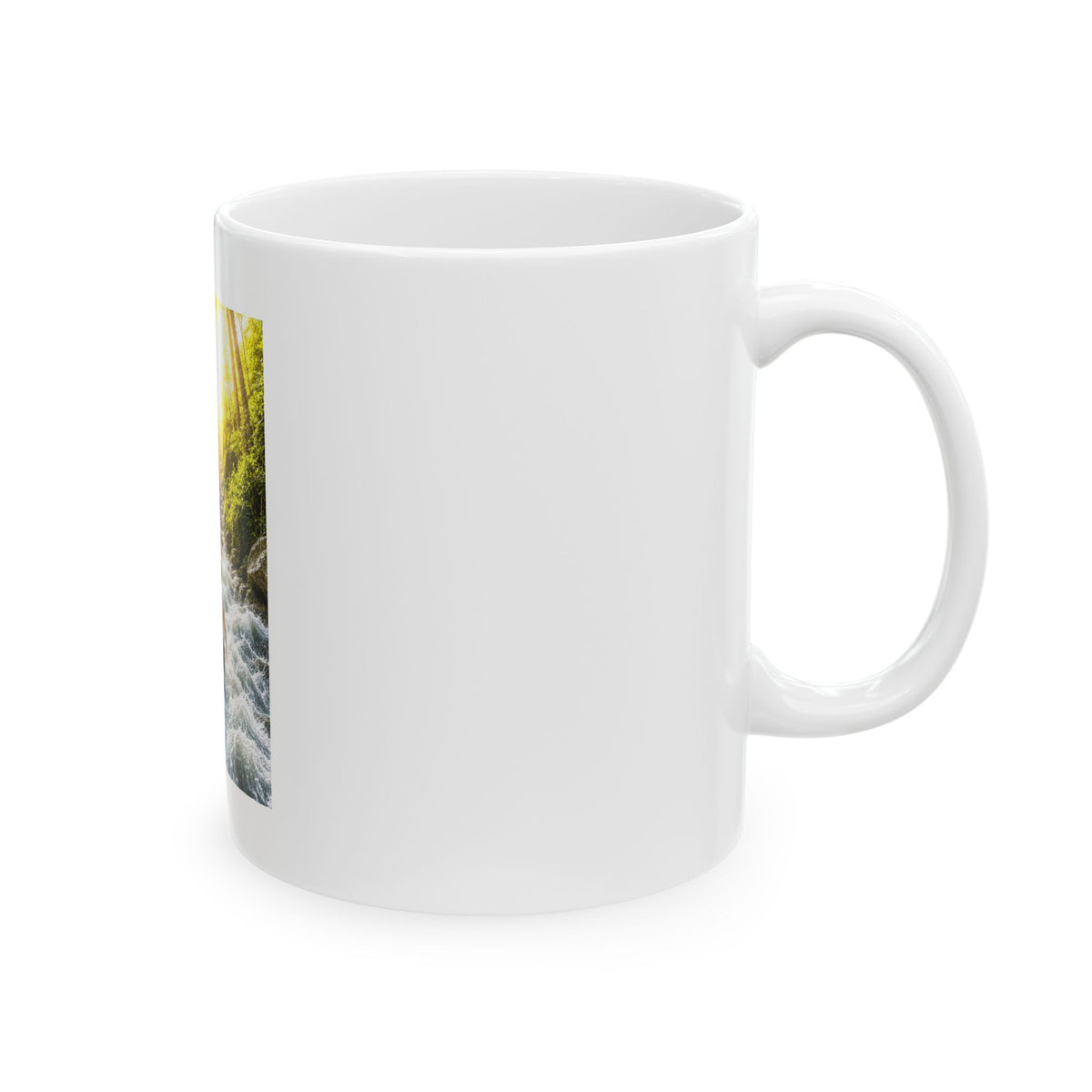 Motivational Ceramic Mug — "Don’t Go With The Flow. Choose Your Own Path."